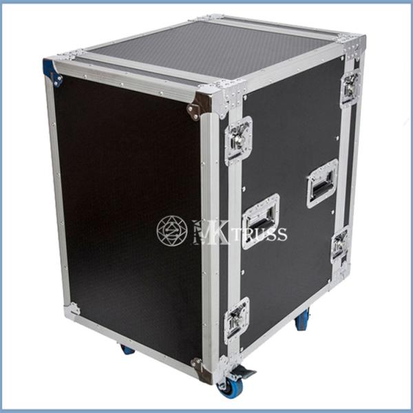 Professional Aviation Aluminum Alloy Black Flight Case for Simple Style Equipment