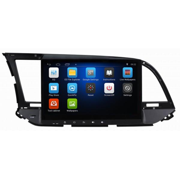 Ouchuangbo car radio gps nav android 8.1 sytstem for Hyundai Elantra 2016 with BT USB wifi 32GB ROM