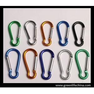 Quality Not for climbing carabiner hooks standard size 3''long 1 1/3wide at widest point keychains for sale