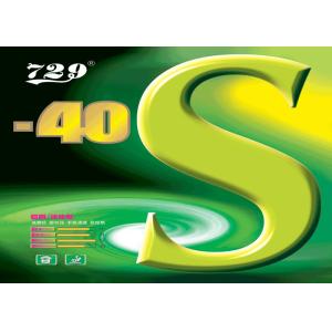 2.1mm Thickness Table Tennis Paddle Rubber Quick Attack Type 729-40S