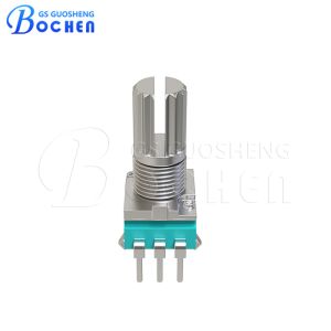 097NB Single Turn Industrial Rotary Potentiometers Carbon Film With Knurled