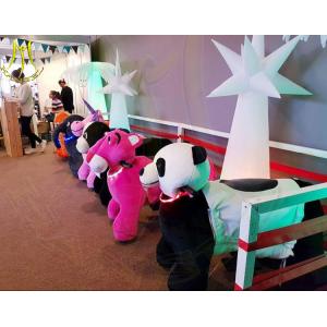 Quality Hansel amusement park shopping mall electric scooter stuffed ride on animals for sale