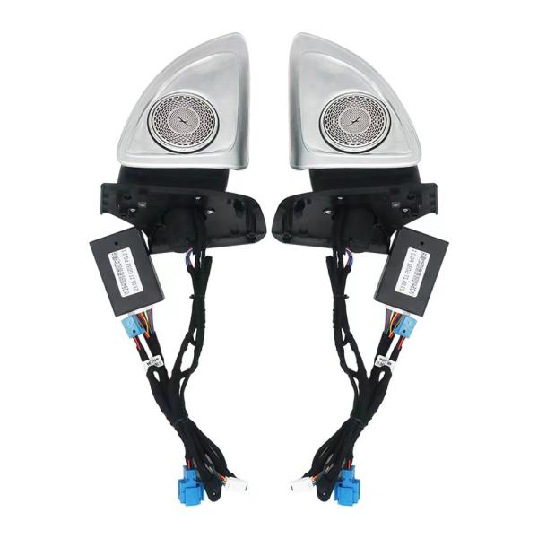 Buy 4D rotation tweeter car speaker with ambient light for Mercedes Benz W254 at wholesale prices