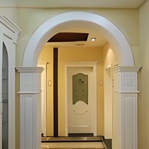 China B1 Grade Flame Retardant Plaster Exterior Door Molding For Stucco Arch For Houses on sale