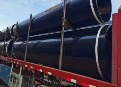 Buy Large Diameter Welded Steel Pipes ASTM A252 Standard For Construction And Structural at wholesale prices