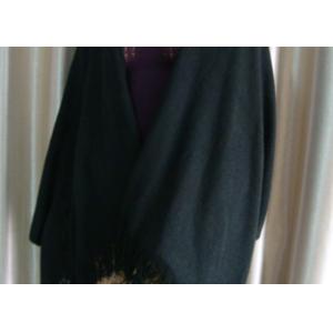 Professional Acrylic Knit Scarf / Split Women'S Wraps And Shawls