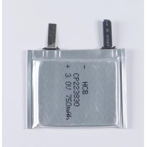 Quality RoHS 3.0 V CP223830 400mAh Lithium Pouch Cell for sale