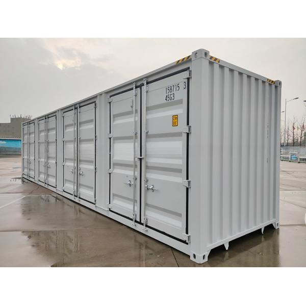 40ft One Side Door Opening Dry Shipping Container 40 40 Foot HC or GP Steel Material CSC Certified with Internal Dimensions