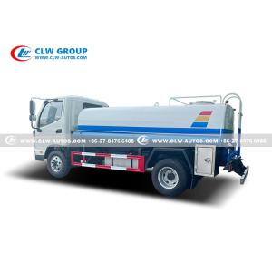 Foton Rhd Water Sprinkler Mobile Delivery Water Truck 6CBM