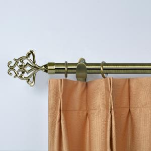 22/25mm diameter curtain rod accessories aluminum pattern curtain decoration