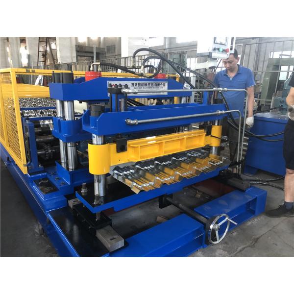 Buy PPGI 820Mm Construction Material Glazed Tile Machine at wholesale prices