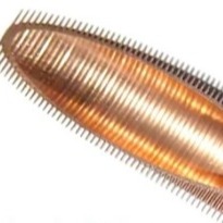 China DELLOK   A216 CS Helical Condenser Copper Fin Tube on sale