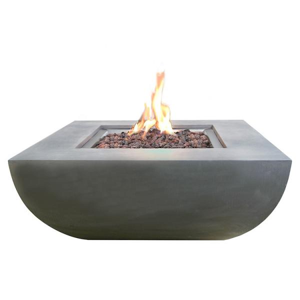 Buy Patio 3mm Propane Gas Fire Pit Weathering Steel Fire Pit wear resistance at wholesale prices
