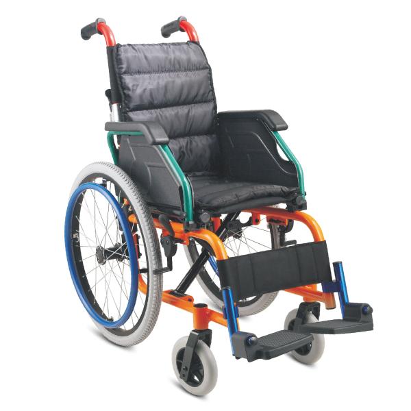 30cm Aluminum Manual Wheelchair For Home Use Pediatrics Children