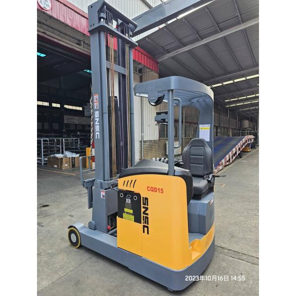 Construction Works Electric Reach Truck 2 Ton Charger Included for Easy Operation