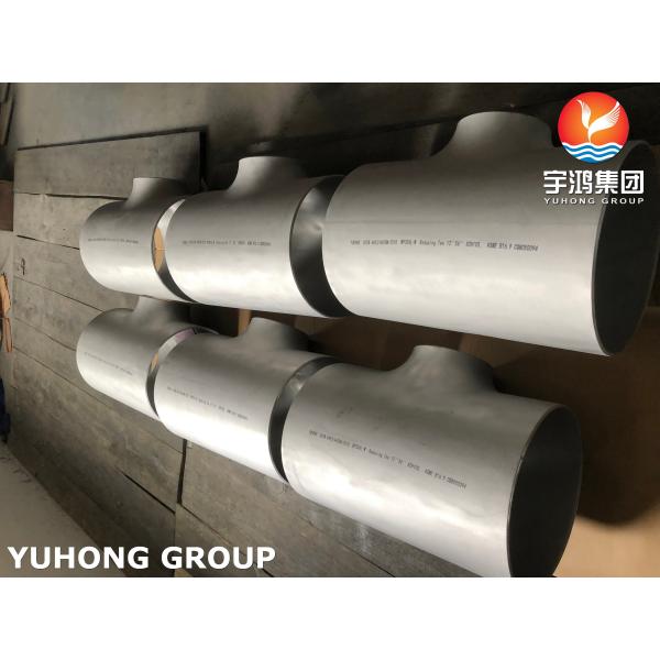 ASTM A403 / A403M - 2018 WP304L - W Reducing Tee 12" X 6" SCH10S ASME B16.9