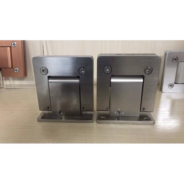 90 Degree Hydraulic Shower Hinge for Normal Bathroom Glass Door in Sliver Aluminium