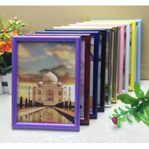 PVC plastic hand-make high quality photo frame with different color available