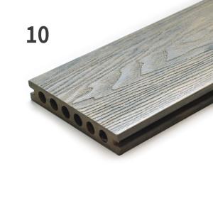 3D WPC Wood Plastic Composite Decking Boards Multi dimensional