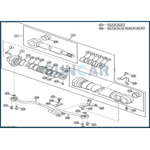 China AT264437 Boom Cylinder Seal Kit for DEERE 200LC 2054 270LC on sale