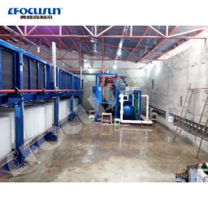 Machine à Glace en Bloc de Haute Capacité de 20 Tonnes par Jour avec Compresseur