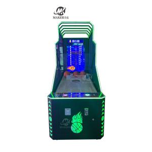 Children Coin Operated Sports Game Machine Indoor Arcade Hoop Shooting