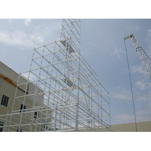 Customized Galvanized Metal Scaffolding For High Rise Layher Truss
