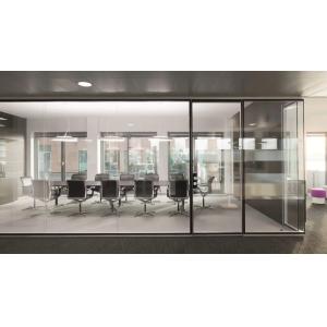 Factory Price Aluminium Dividers Tempered Glass Office Partition