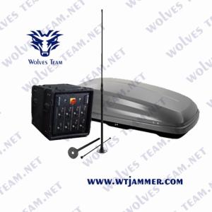 LED Display Omnidirectional Antennas IED Bomb Jammer 600W