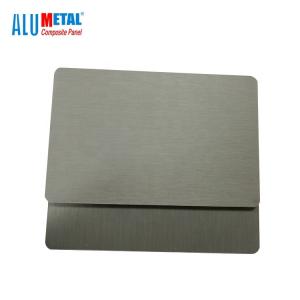 3mm Plastic Metal Composite Panel Vmzinc Aluminum Cladding Indoor 0.7mm