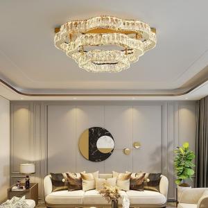 Luxury Creative LED Lights Living Room Bedroom Restaurants Crystal LED Ceiling