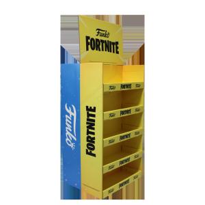 Foldable Gloss Coating 250g Cardboard Shipper Display