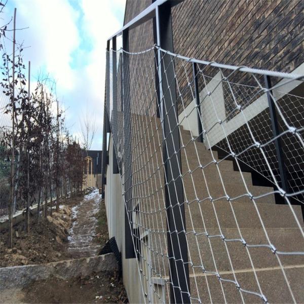 High Strength Stainless Steel Balustrade Mesh With Unique Flexibility /