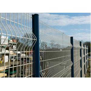 4 mm Diameter Wire Mesh Fence PVC Coating Steel Green For Airport Security