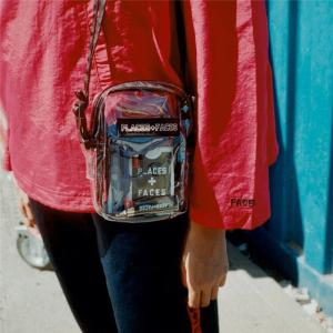 Places Faces Fashion Fanny Pack ODM Clear PVC Side Bag