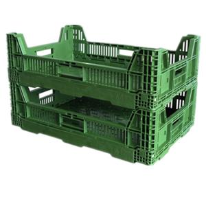 Cheap foldable stackable plastic box for fruits