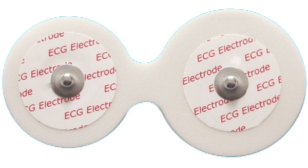 Buy PE Foam Double Round Radiolucent Ecg Chest Electrode at wholesale prices