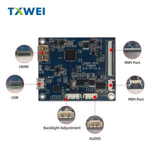 8.8-inch TFT Touch LCD Strip Display HDMI Driver Board 480 * 1920 HDMI Interface