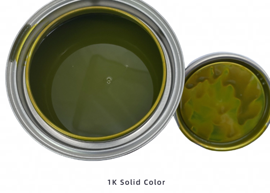 M121 1K Aquamarine Car Paint High Hardness Blue Green Metallic Auto Paint