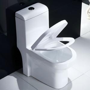 1.0 Gpf Ceramic American Standard One Piece Dual Flush Toilet Commode
