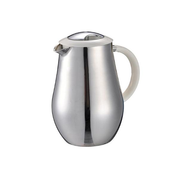 Buy Stainless Steel Tea Double Wall Coffee Plunger 8 Cup SS304 at wholesale prices