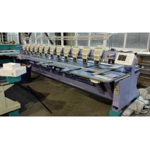 Flat Computerized Embroidery Machine Without Cutter / Trimmer GG612