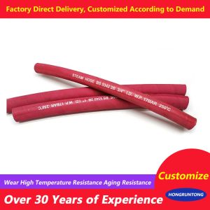 Steam Delivery Hose Smooth Flow Performance Superior Flexibility Lightweight