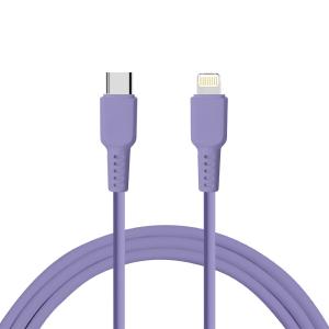 Customizable TPE USB Cable 1m / 2m length C-C20V3A 60W max / C-L 9V3A 27W max