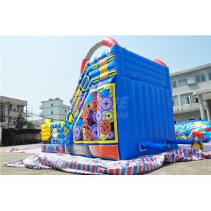 Commercial Inflatable Water Slides Robot Theme Outdoor With Printing