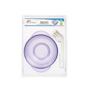 Safe ISO PP Polypropylene PVC Baby Feeding Bowls And Spoons
