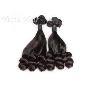 8 Inch - 18 Inch Brazilian Curly Hair , Double Drawn Aunty Funmi Hair Weave
