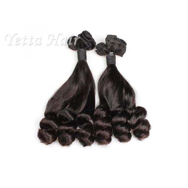 Buy 8 Inch - 18 Inch Brazilian Curly Hair , Double Drawn Aunty Funmi Hair Weave at wholesale prices