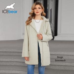 Moderate Style Asymmetrical Lapel Lightweight Cotton Jacket Embrace Spring