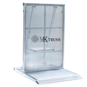 Stage Performance Original Black Aluminum Safety Crowd Control Barrier for Sal